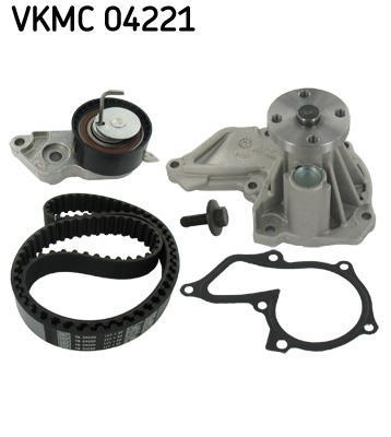 Bomba de agua + kit correa distribución SKF ref. VKMC 04221